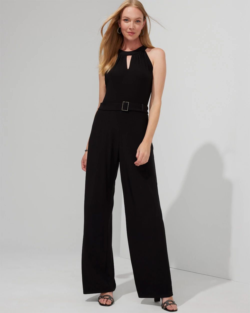 White house black market overlay best sale jumpsuit